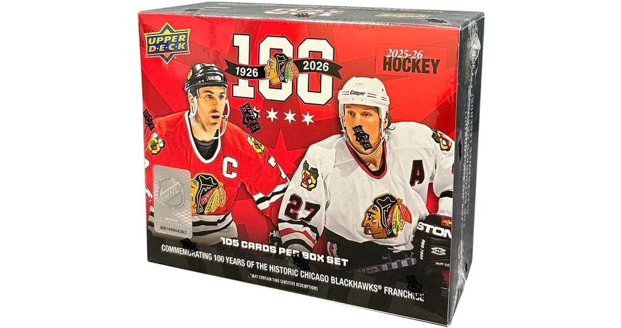 25-26 Upper Deck Chicago Blackhawks Centennial Box Set