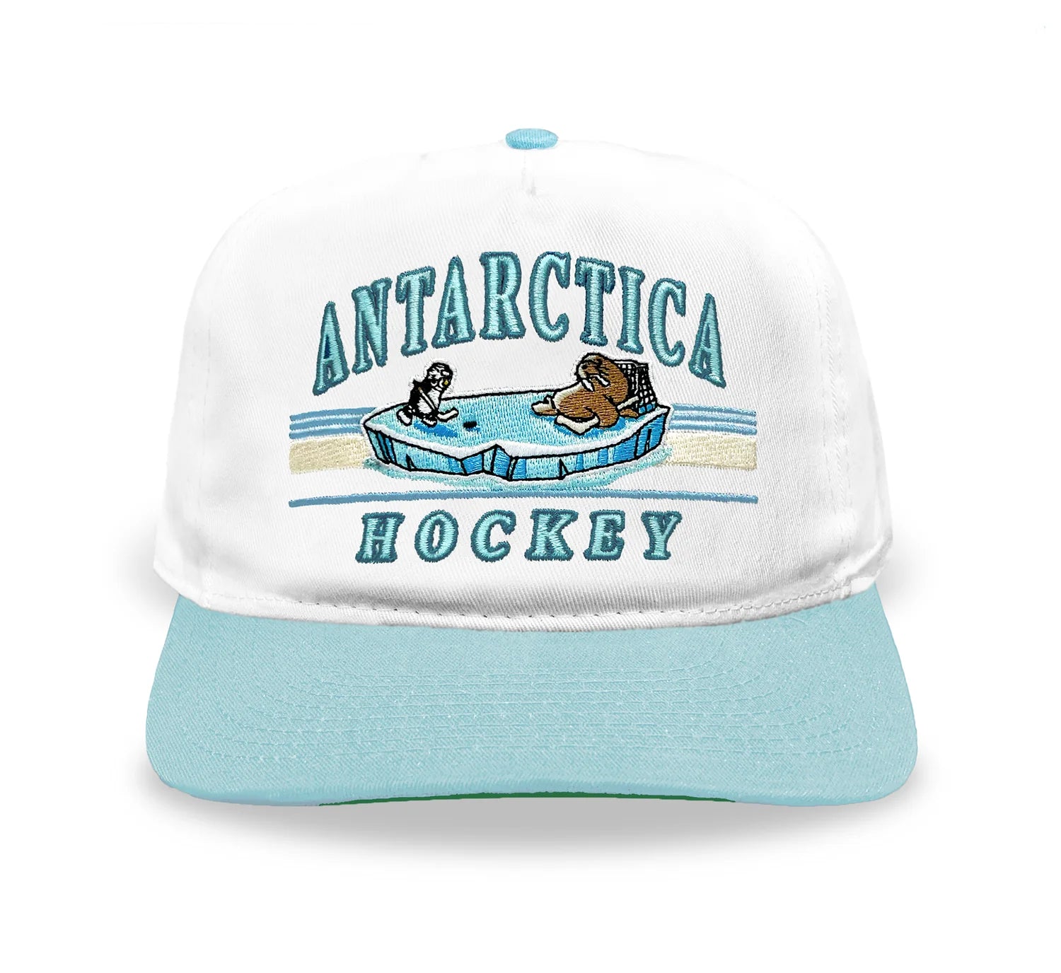 Celly Hockey Co - Antarctica Hockey Snapback: White