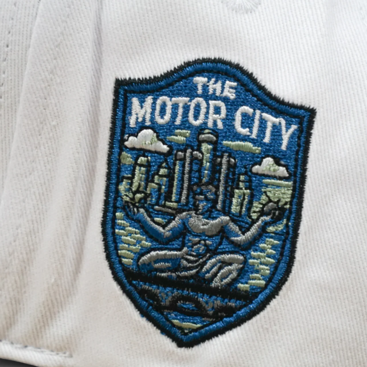 Blank Slate Detroit City Hat Sude Brim