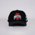 Woodn Grail Ohio State Helmet Sticker / Black Corduroy