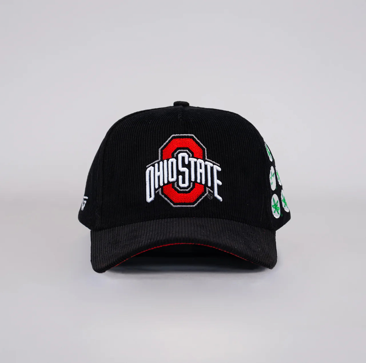 Woodn Grail Ohio State Helmet Sticker / Black Corduroy