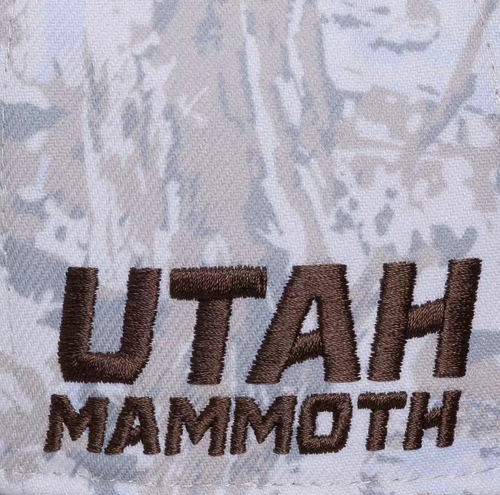 Mitchell & Ness Men's Utah Mammoths Camo True Timber Pro Crown Snapback Hat