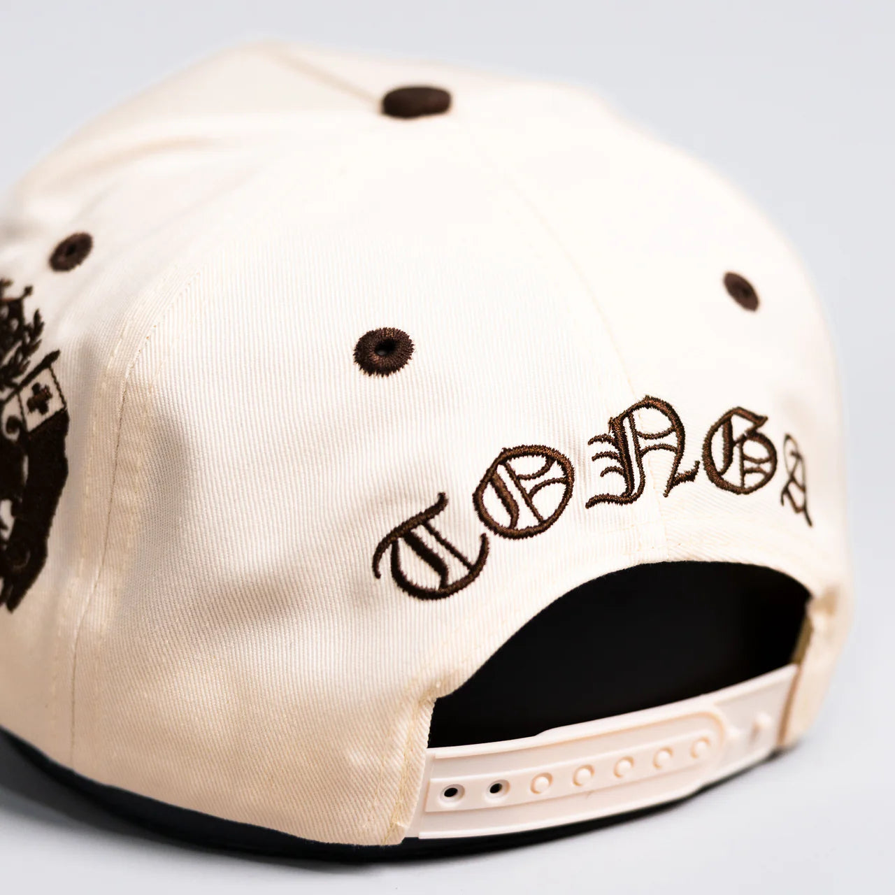 Woodn Grail Tonga Cream/Brown Hat
