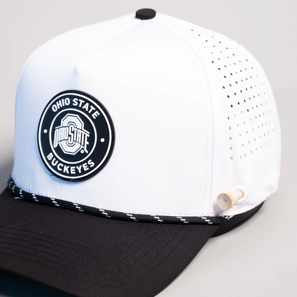 Woodn Grail Ohio State Tee-Box Performance / White & Black