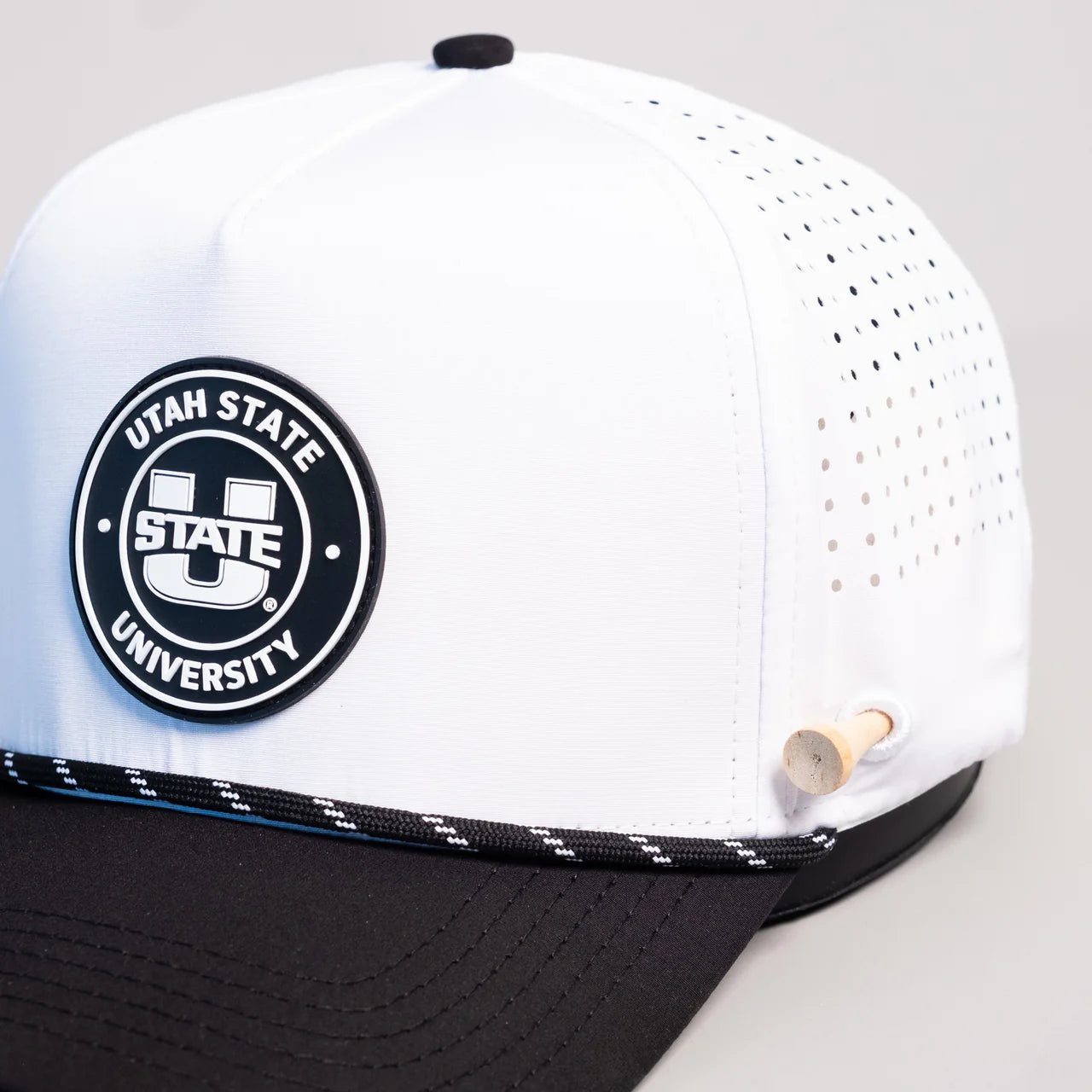 Woodn Grail Utah State Tee-Box Performance / White & Black