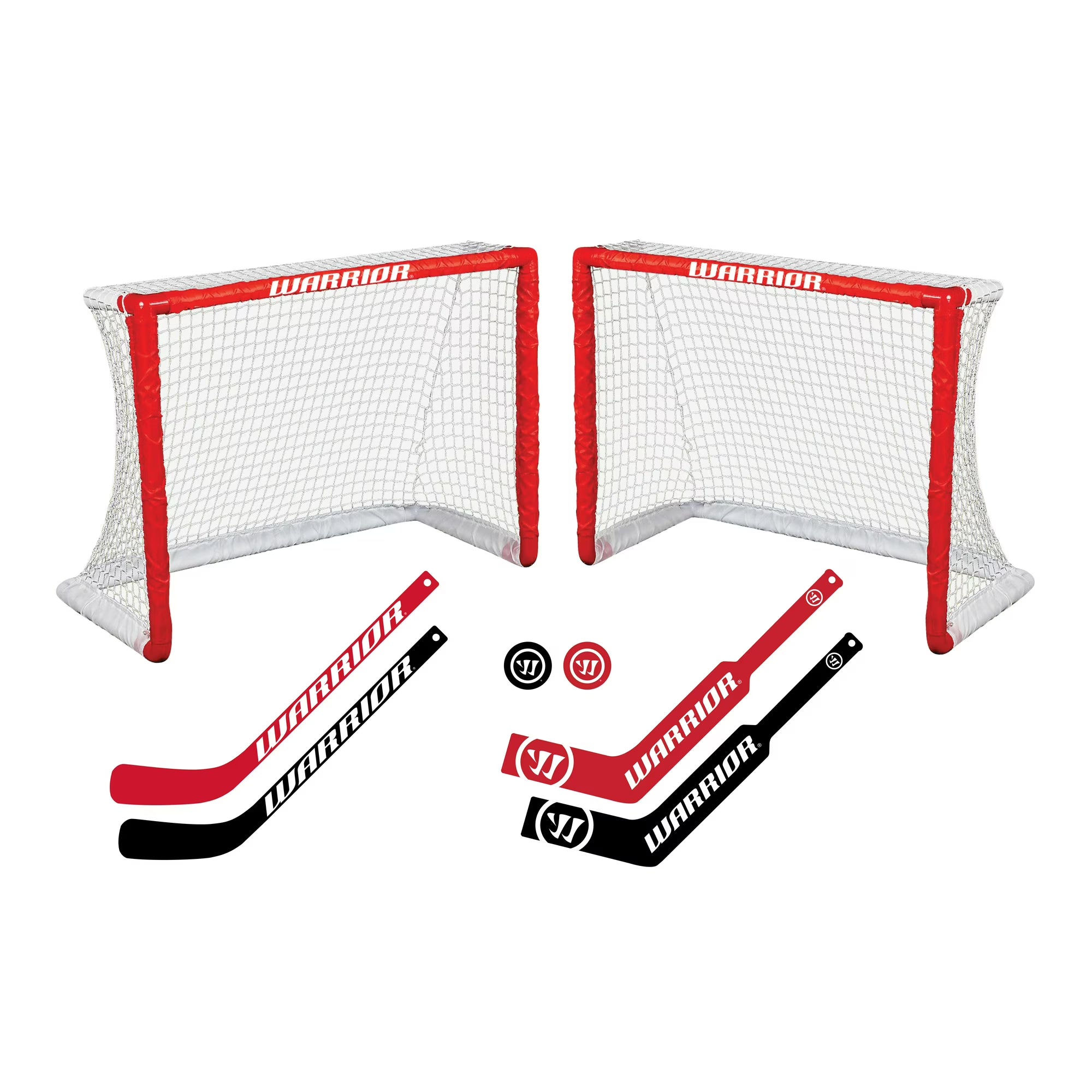 Warrior Mini Hockey 2 Goal Game Set