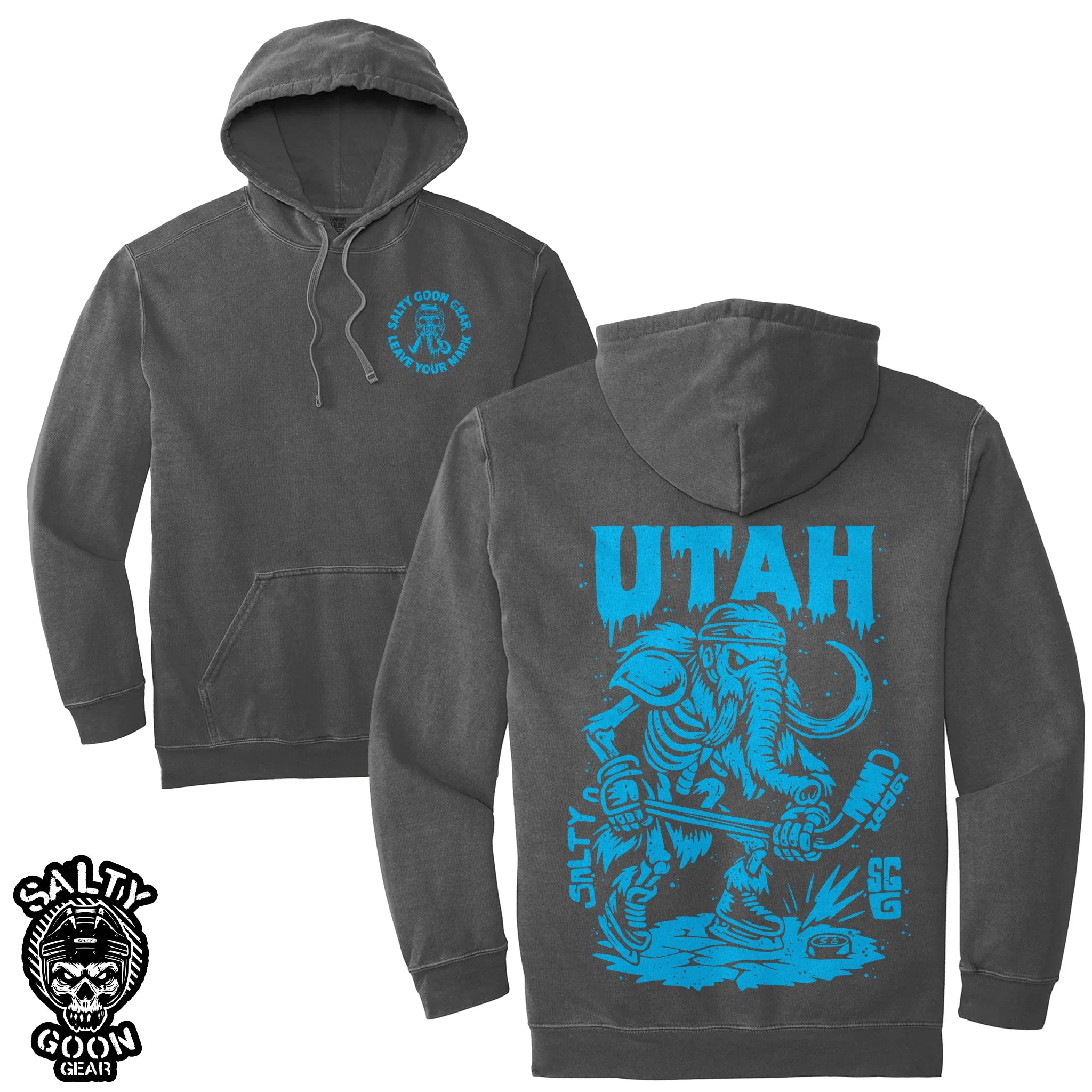 Salty Goon Gear - Utah Ice Age Enforcer Premium Hoodie
