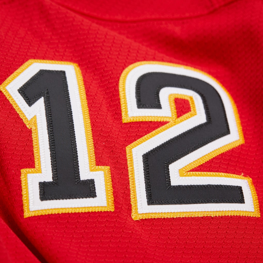 Mitchell & Ness Jarome Iginla Calgary Flames 2003-04 Red Captain Power Play Jersey
