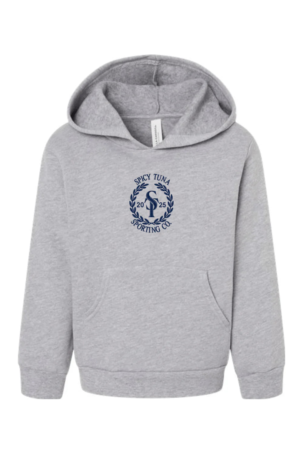 Spicy Tuna Bella + Canvas Toddler Sponge Fleece Pullover Hoodie