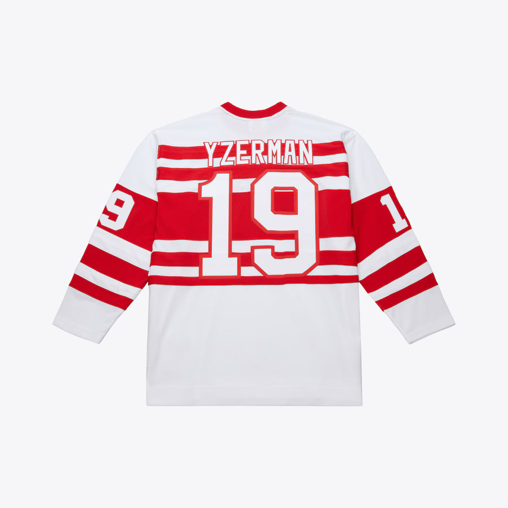 Mitchell & Ness Steve Yzerman Detroit Red Wings 1991-92 White Power Play Jersey